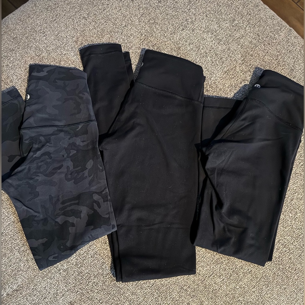 Bundle of 3 LULULEMON leggings
